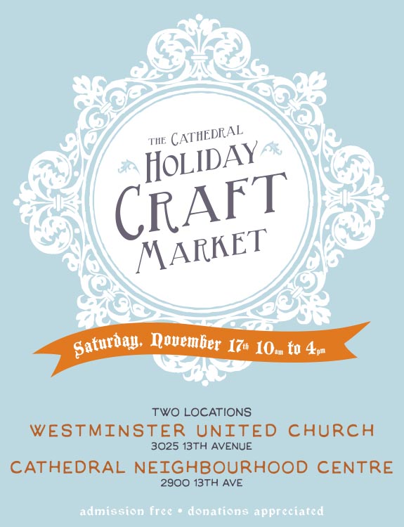 Holiday Craft Market poster